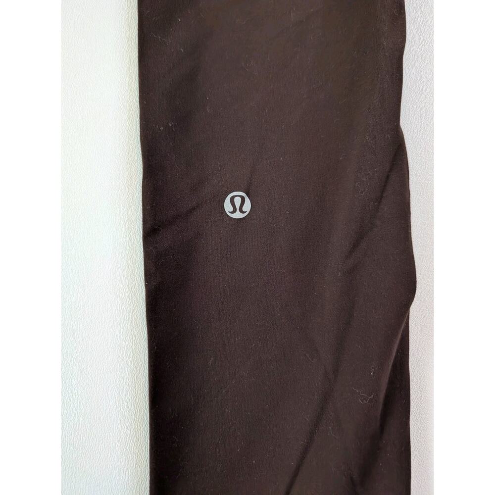 Lululemon Women Wunder Train HR Crop 25” Everlux LW5CQDS DKTE Brown Size 6 - Picture 9 of 11